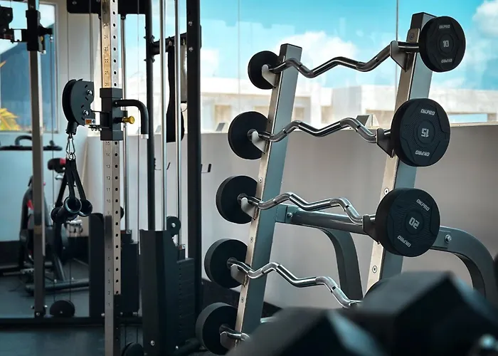 Сasa de vacaciones 1 Bd With Balcony Gym Pool View